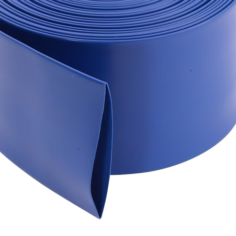 EZ-FLO 2-in ID x 30-ft PVC Blue Flat Discharge Hose