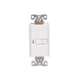 Eaton 20-Amp 125-volt GFCI Residential Decorator Outlet, White