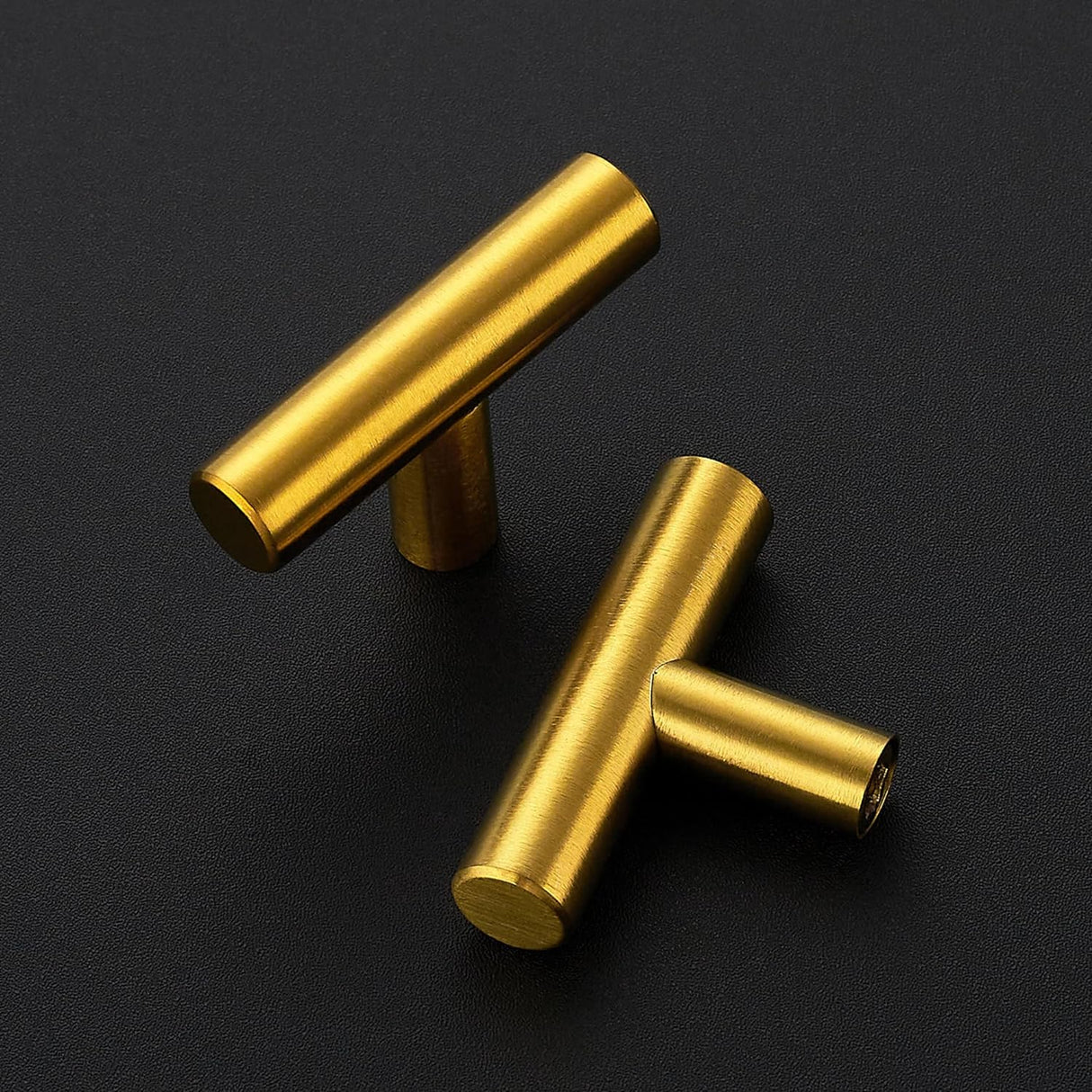 SABER SELECT 2 in. Brushed Brass Cabinet Pulls (5-Pack)