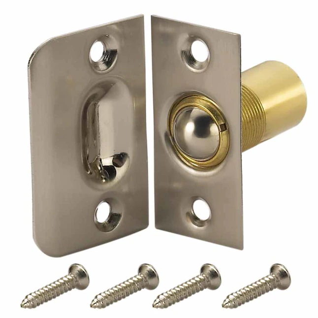 RELIABILT Satin Nickel Adjustable Ball Catch