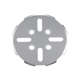 Oatey 2-in Snap-in Round Stainless Steel Strainer