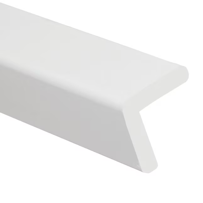 Royal Building Products 1.125-in x 144-in White PVC Outside Corner Guard