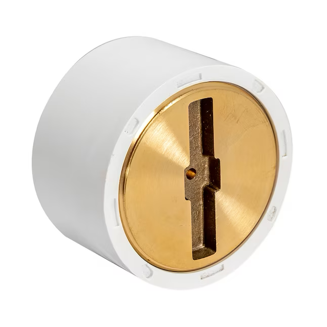 Enchufe DWV de PVC de 3 pulgadas EZ-FLO