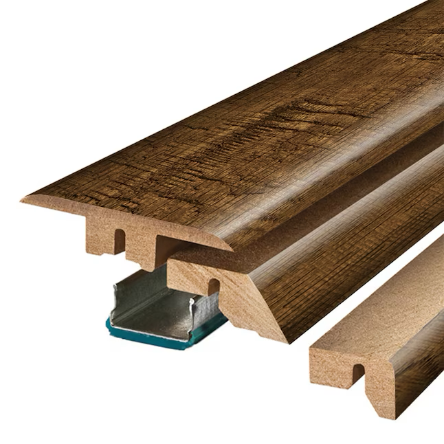 Project Source Crest Ridge 0.75-in T x 2.37-in W x 78.7-in L Laminate Wood Multi-purpose Floor Moulding