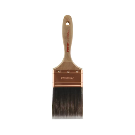 Purdy XL Sprig 3-in Reusable Nylon- Polyester Blend Flat Paint Brush (Trim Brush)