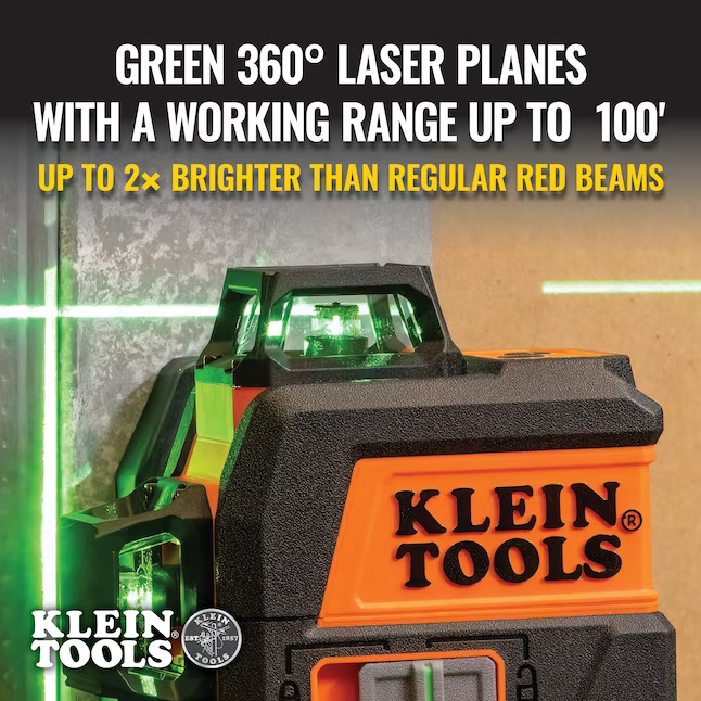 Klein Tools Green Compact Planar Laser Level