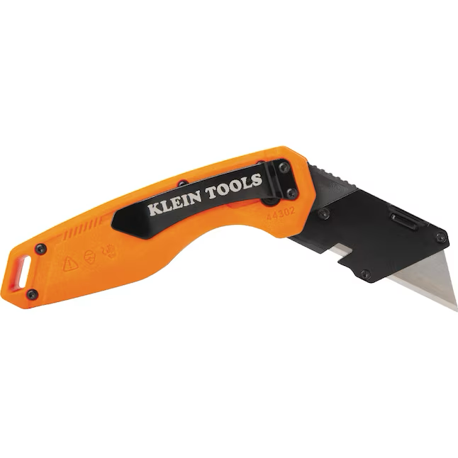 Klein Tools Flickblade cuchillo multiusos plegable de 3/4 pulgadas y 1 hoja