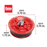 Oatey 4-in Gripper PVC DWV Test Plug