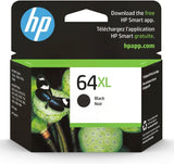 Cartucho de tinta negro de alto rendimiento HP 64XL 