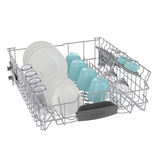 Bosch 300 Series Top Control 24-in Smart Built-In Dishwasher With Third Rack (White), 46-dBA