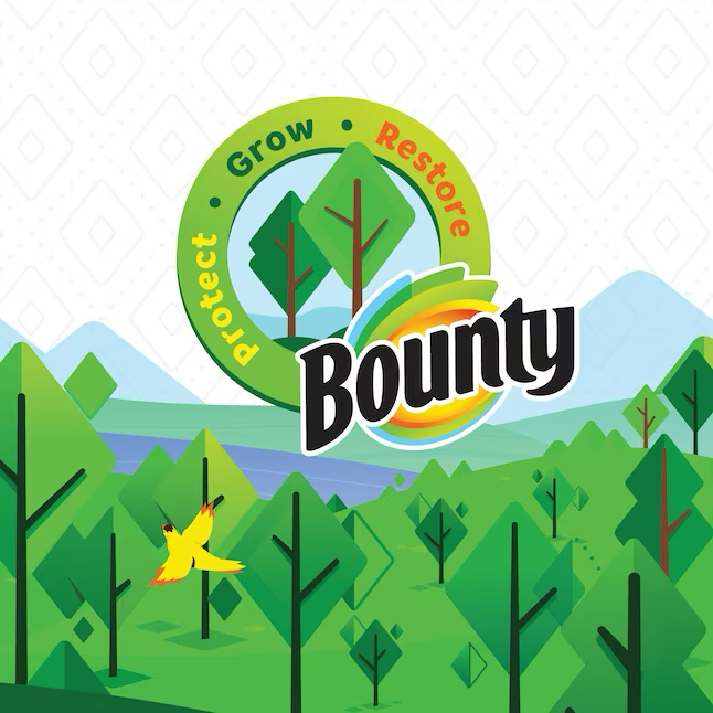 Bounty Seleccione un tamaño de toallas de papel de 6 unidades