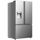 Hisense 25.4-cu ft French Door Refrigerator with Dual Ice Maker, Water and Ice Dispenser (Fingerprint Resistant Stainless Steel) ENERGY STAR