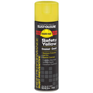 Pintura en aerosol amarilla de seguridad de alto rendimiento Rust-Oleum - 15 oz