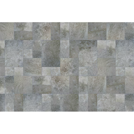 Satori 18-in L x 12-in W x 1-in H Irregular Coastal Gray Natural Stone Patio Stone Multi-pack