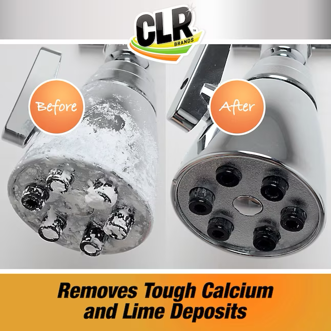 CLR Removedor de calcio, cal y óxido de 1 galón: potente fórmula no tóxica para múltiples superficies