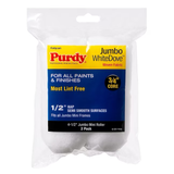 Purdy WhiteDove, paquete de 2 cubiertas para rodillo de pintura de fibra acrílica tejida de 4,5 x 1/2 pulgadas