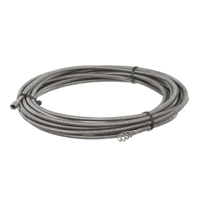 Cable de repuesto RIDGID, 1/4 pulg. x 30 pies, para usar con la máquina limpiadora de desagües PowerClear™.