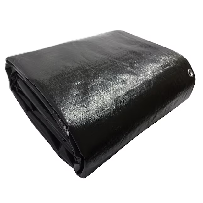 Project Source 16-ft x 20-ft Silver Waterproof Commercial Polyethylene 15-mil Tarp