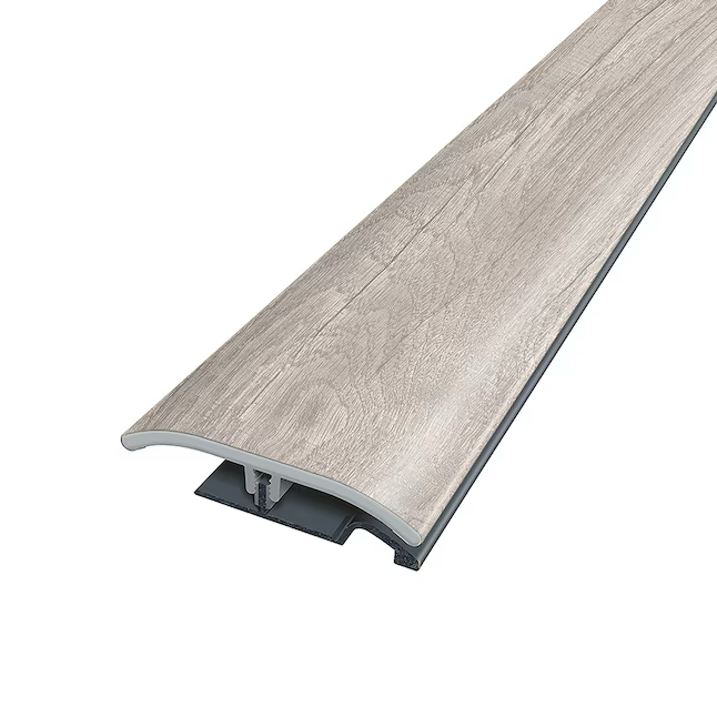 Project Source Faded 0.23-in T x 2-in W x 78.7-in L Vinyl 4-in-1 Floor Moulding