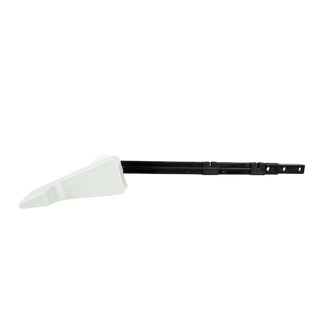 RELIABILT 4-in/6-in/8-in cuttable Front/side/neo-angle Mount White Universal Fit Handle with Lever