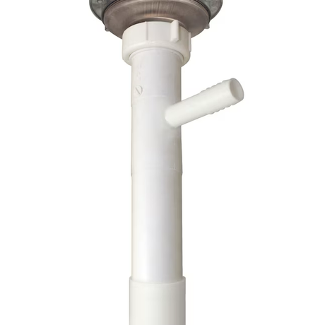 Cola de rama de conexión directa de PVC Keeney de 1-1/2 pulgadas, salida de 5/8 pulgadas de diámetro exterior