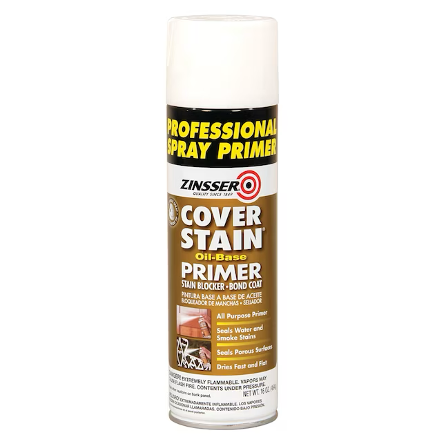 Zinsser Cover-Stain Interior/Exterior High Hiding Oil-based Wall and Ceiling Primer (Aerosol Spray)