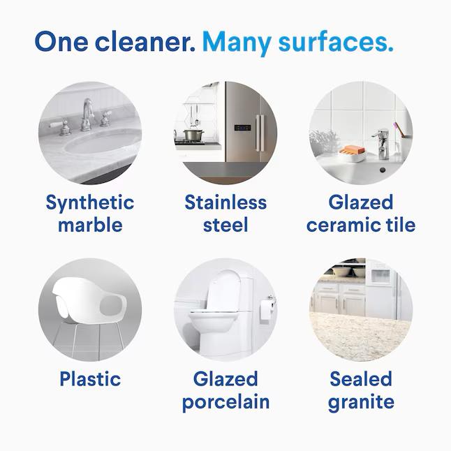 Clorox Clean-Up with Bleach Limpiador multiuso líquido desinfectante Rain Clean de 32 onzas líquidas