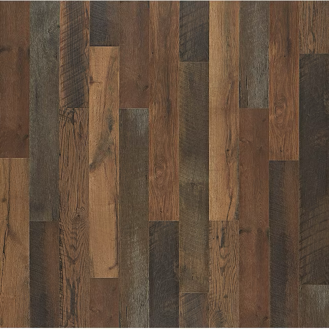 Pergo TimberCraft +WetProtect with Underlayment Attached Vintage Farmwood 12-mm T x 6-in W x 47-1/4-in L Waterproof Wood Plank Laminate Flooring
