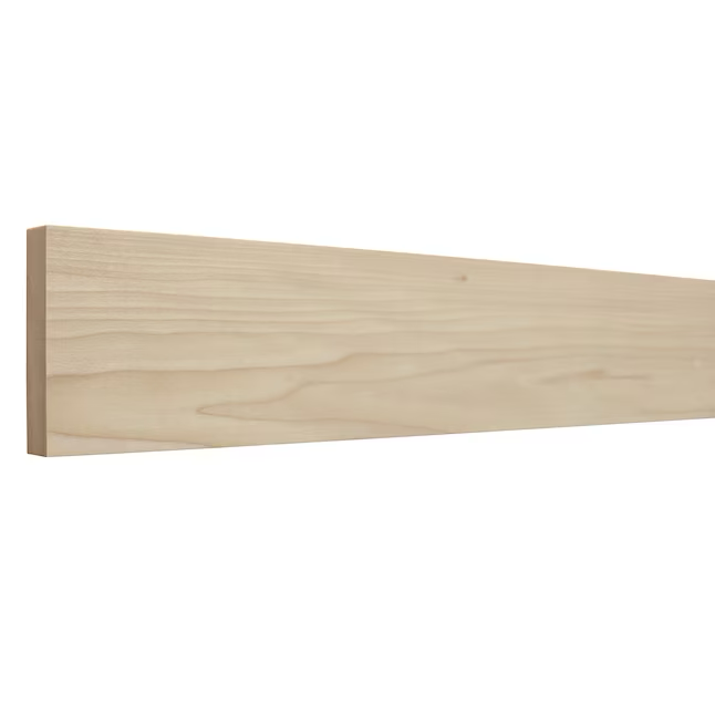 RELIABILT 1-in x 4-in x 8-ft Unfinished Poplar Board
