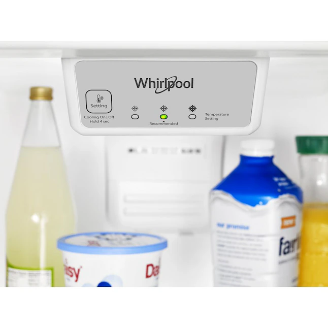 Whirlpool 20.5-cu ft Top-Freezer Refrigerator (White)