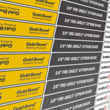 Panel de yeso Fire-Shield tipo X Gold Bond de 5/8 pulg. x 4 pies x 8 pies