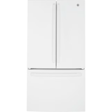 GE 27-cu ft French Door Refrigerator with Ice Maker and Water dispenser (White) ENERGY STAR
