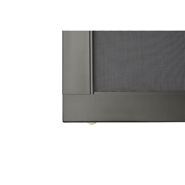ReliaBilt Puerta corrediza para patio de aluminio color bronce de 48 x 80 pulgadas