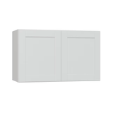Diamond NOW Arcadia 30-in W x 18-in H x 12-in D White Door Wall Fully Assembled Cabinet (Recessed Panel Shaker Door Style)