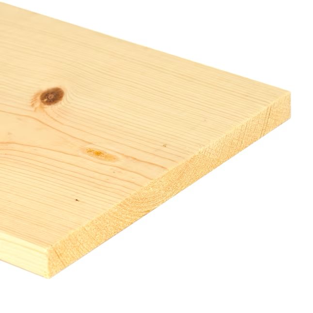 RELIABILT 1-in x 10-in x 12-ft Unfinished #2 Pine Board