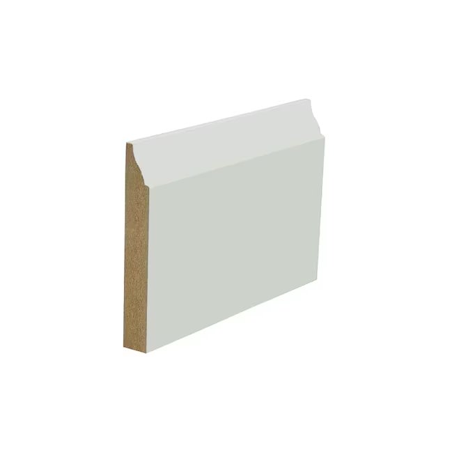 RELIABILT 15/32-in x 3-1/4-in x 8-ft Colonial Painted MDF 623 Baseboar ...