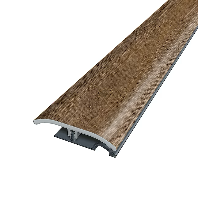 Project Source Baron 0.23-in T x 2-in W x 78.7-in L Vinyl 4-in-1 Floor Moulding