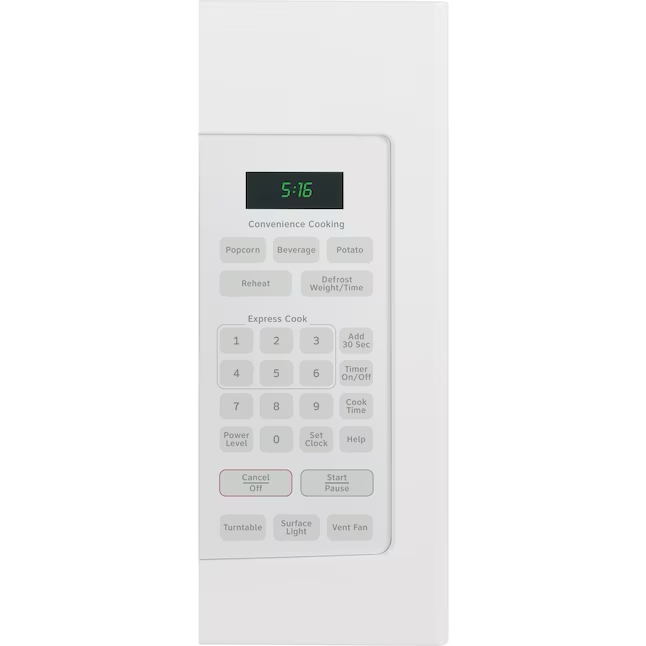 Hotpoint 1.6-cu ft 1000-Watt Over-the-Range Microwave (White)