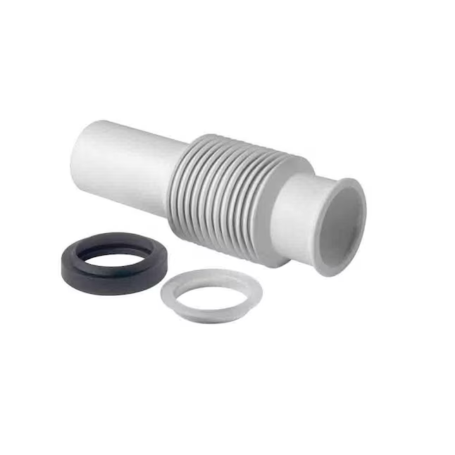 InSinkErator Flexible Discharge Tube 2-in White Plastic Garbage Disposal Discharge Tube