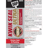 DAP Kwik Seal Ultra 5,5 oz weißer Latex-Dichtungsmasse