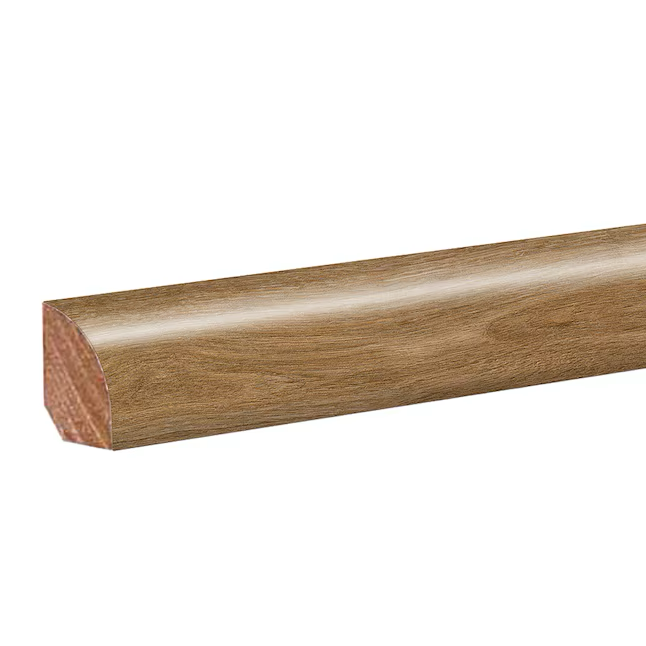 Project Source Allspice 0,62 pulgadas de alto x 0,75 pulgadas de ancho x 94,5 pulgadas de largo cuarto de vuelta de madera laminada