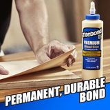 Titebond II Premium Wood Glue Yellow, Interior/Exterior Wood Adhesive (128-fl oz)