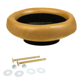 RELIABILT Reinforced 4.9-in Brown Wax Toilet Wax Ring with Bolts