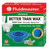 Junta de goma azul para inodoro Fluidmaster Better Than Wax de 5,5 pulgadas