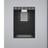 Refrigerador inteligente Bosch serie 500 de 26 pies cúbicos con puerta francesa, máquina de hielo, dispensador de agua y hielo (acero inoxidable) ENERGY STAR