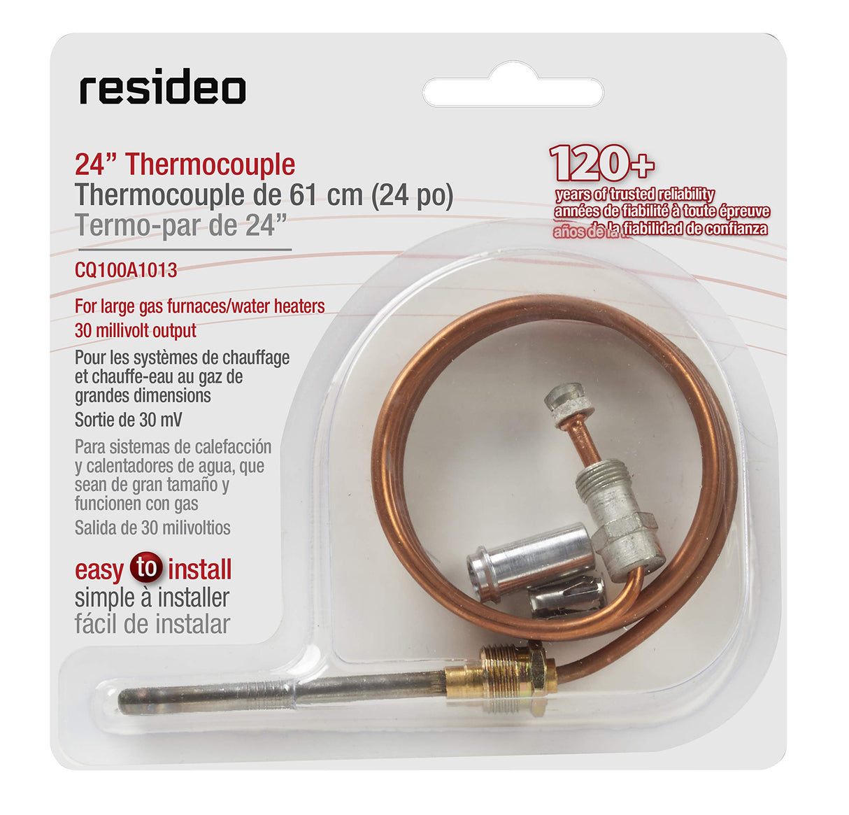 Resideo Honeywell Home 24" Thermocouple