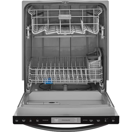 Frigidaire Top Control 24-in Built-In Dishwasher (Black Stainless Steel) ENERGY STAR, 54-dBA