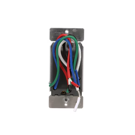 Eaton Z-Wave Plus Interruptor de luz maestro de empuje inteligente unipolar/3 vías de 15 amperios, color blanco