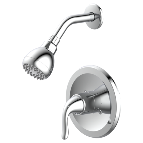 EZ-FLO  Single-Handle Shower Trim Kit - Chrome