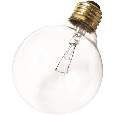 Satco 40-Watt G25 Medium Base Incandescent Globe Light Bulb